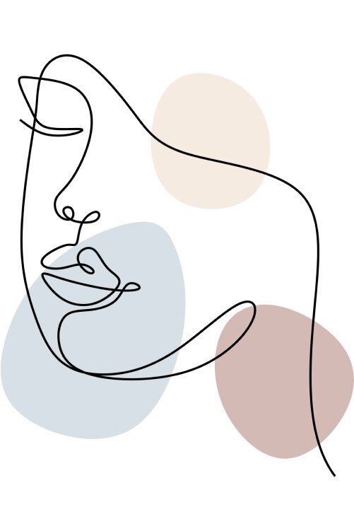 sketch of face